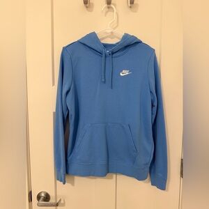 Nike Light Blue Hoodie – Women’s Small